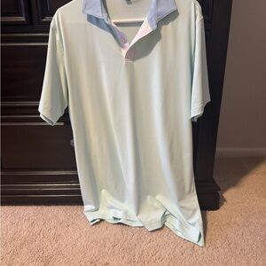 Peter Millar Mint Green Polo Shirt